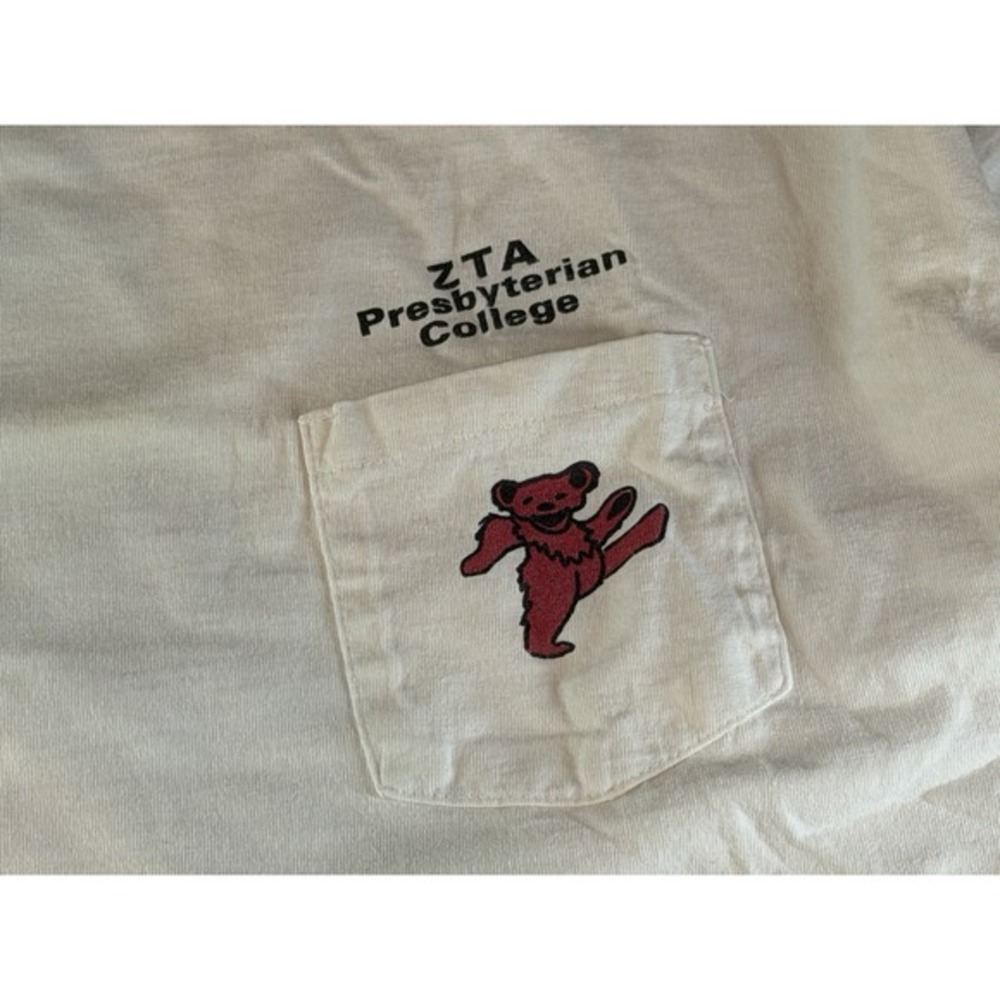 Vintage Presbyterian College Zeta Tau Alpha Grateful Dead Parody Shirt Size‎ XL - Picture 2 of 8
